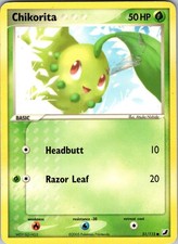 Chikorita 51/115 Common Unseen Forces Pokemon Heavily Played on eBay
