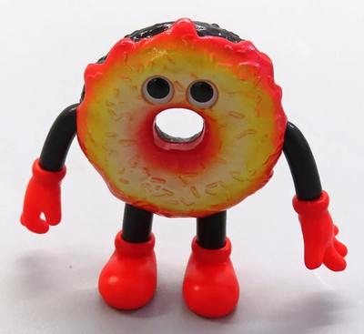 Black Hole Donut Trading Figure Flavors Collection Vol.3 Soft Vinyl Miniature