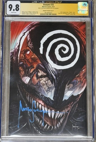 Venom #35 Mico Suayan C Variant Cover CGC 9.8 Signed