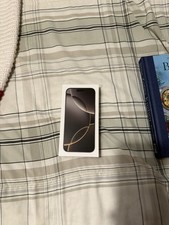 Apple iPhone 16 Pro Max 256gb Natural Titanium - Empty Box ONLY Model A3084