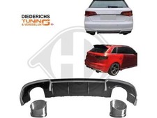 Diffusor Stoßstange Hinten Rennsport-Optik Für Audi A3 2012-2016