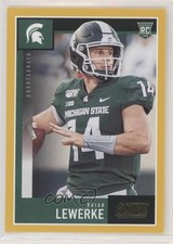 2020 Score Rookies Gold Brian Lewerke #352 0t2