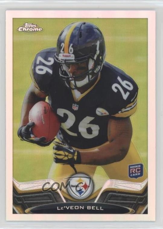 2013 Topps Chrome Refractor Le'Veon Bell #198 01qx