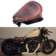 für Harley Davidson Sportster XL 883 1200  Motorrad Federsattel Bobber Solositz