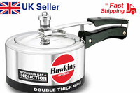 Hawkins Hevibase Induction Compatible Pressure Cooker, 2 Litre, Silver (IH20) 