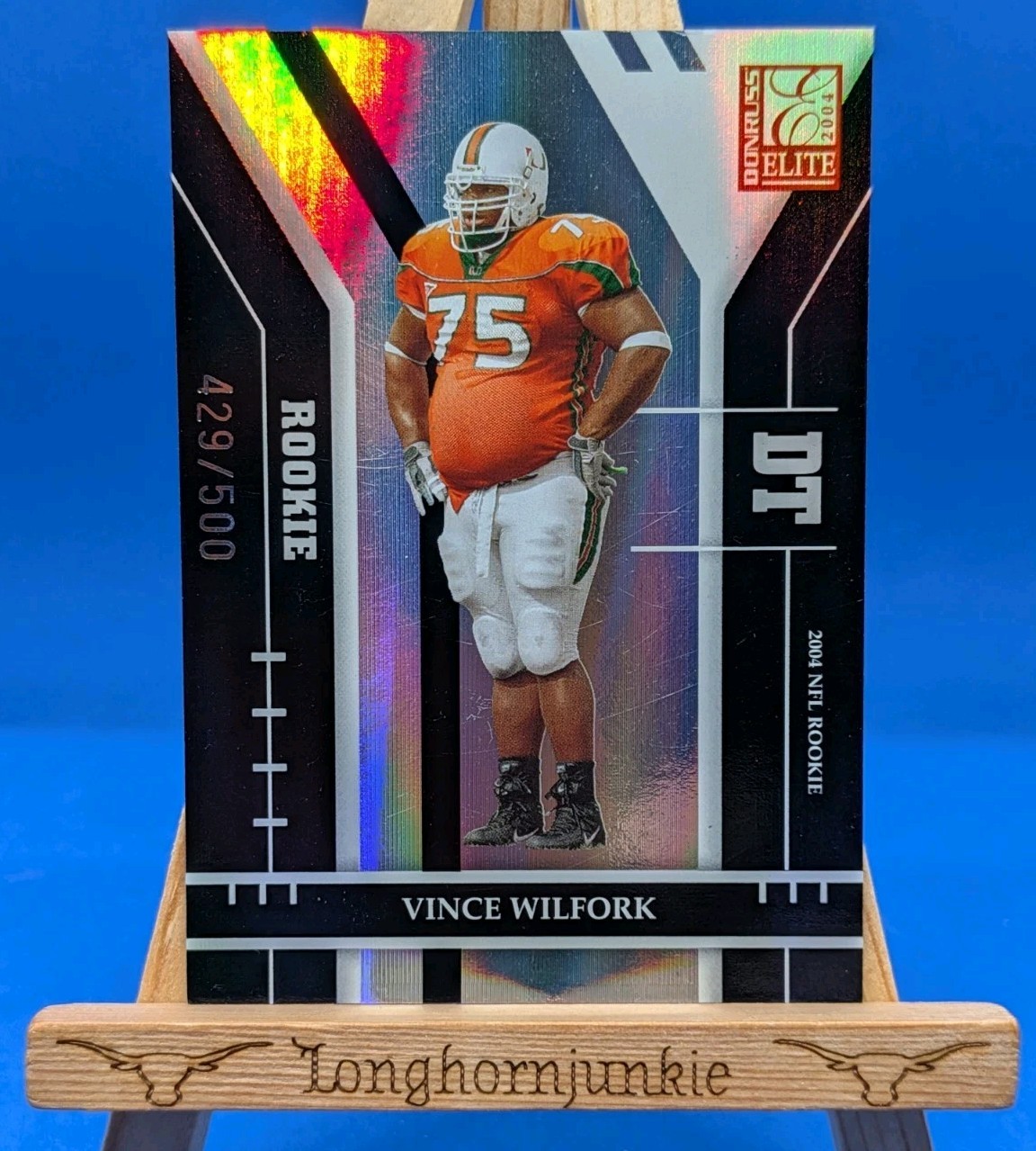 Vince Wilfork Donruss Elite #198 Base
