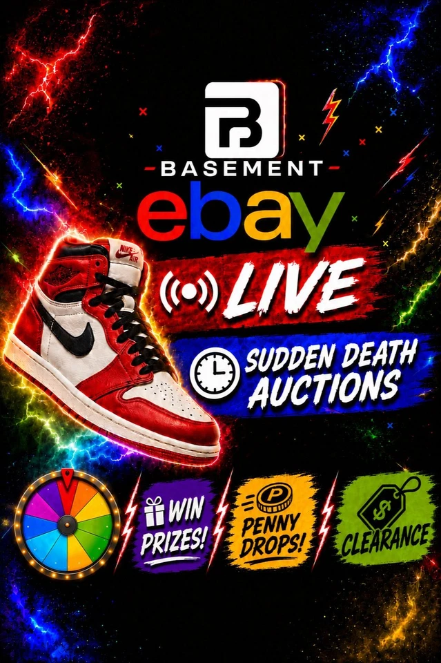 🔥 BASEMENTAU 🔥 $1 AUCTIONS | SNEAKERS & CLOTHING