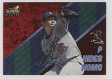 1998 Pacific Aurora Pennant Fever Red Hideo Nomo #30 0a1