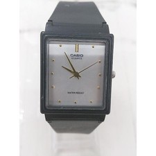 Casio Mo-38 Operation Unconfirmed Quartz 3-Hand Analog Wristwatch Black Ladies P