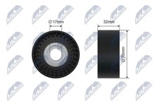 Spannrolle Keilrippenriemen NTY RNK-BM-055 für BMW 5er F10 Touring F11 7er F01