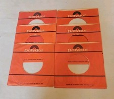 45 RPM 7" RECORD SLEEVES CO. SLEEVE 6 PACK SEE PHOTOS Polydor Records SLV342 