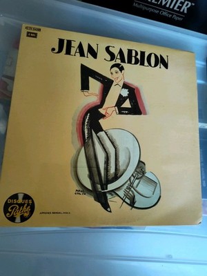 Jean Sablon Sablon/Chanson Lp Set Difficult To Obtain