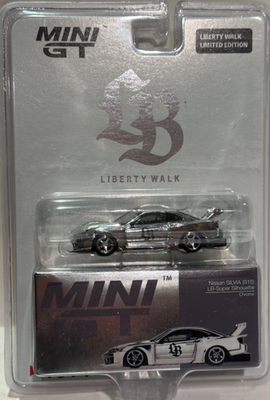 ミニカー MINI GT Nissan Silvia S15 LIBERTY WALK TrueScale Miniatures Mini GT 1/64 Nissan Silvia (S15) LB-Super