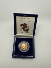 1985 Queen Elizabeth II Proof Half Sovereign FDC Royal Mint