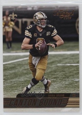 2017 Certified Cuts Canton Bound Drew Brees #2 HOF 3n1