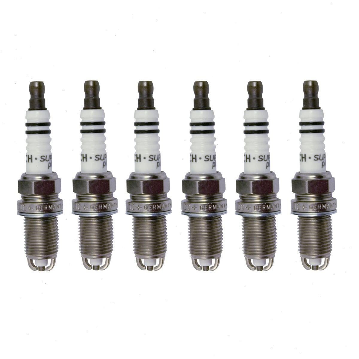 6 pc Bosch Nickel Copper Spark Plugs for 1995-1998 Audi A6 2.8L V6 Ignition dk