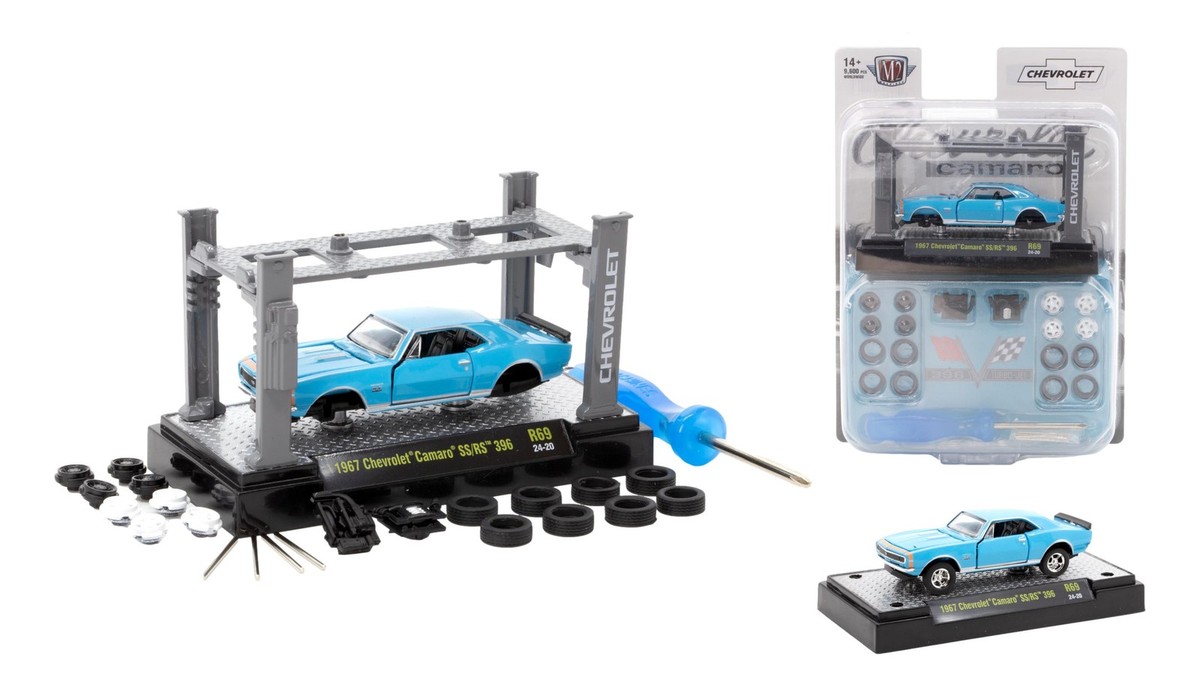 M2 Machines 1:64 Model Kit Release 69 1967 Chevrolet Camaro SS/RS