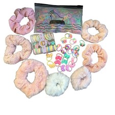 1100 sets Hair Accessories Lot - Scrunchies, Elastics, Flower  Bow Ties