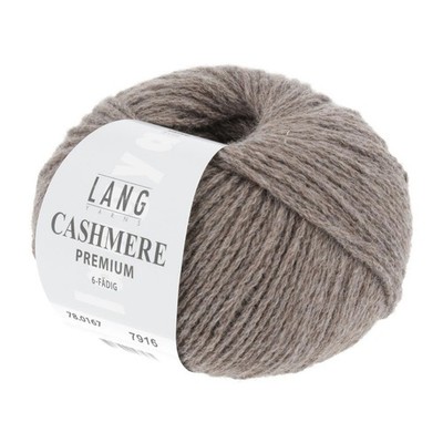 Wolle Kreativ! Lang Yarns - Cashmere Premium Fb. 167 hellbraun melange 25 g