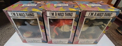 #ad #ad Vintage Where The Wild Things Are Thing 1 3 Plush Set In Boxes 1980 Harper amp; Row $175.00