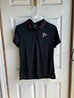 NEW Women’s Nike Atlanta Falcons Black On Field Polo Shirt Dri Fit $80 Size M