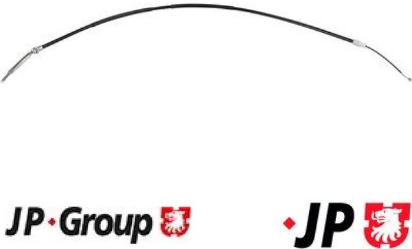 JP Group 1170308600 Seilzug FüR Feststellbremse Handbremsseil Bremsseil-image