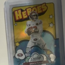 2024 Panini Prestige Heroes Insert Brock Purdy #9 San Francisco 49ers Football
