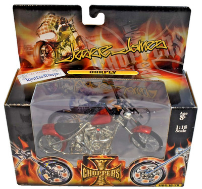 Jesse James West Coast Choppers Copper Barfly 1:18 Scale Diecast 2005 (1)