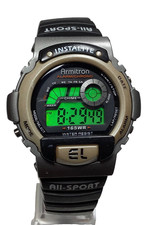 Armitron Mens Digital All Sport Watch Black WR 165 FT 40/6649 New Battery