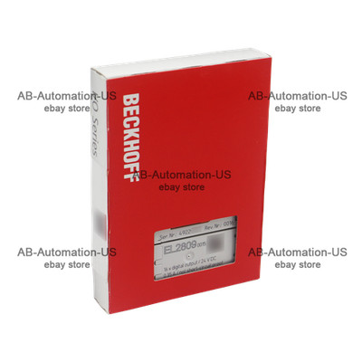 NEW Beckhoff EL2809 EtherCAT Terminal, 16-channel digital output, 24 V DC, 0.5 A