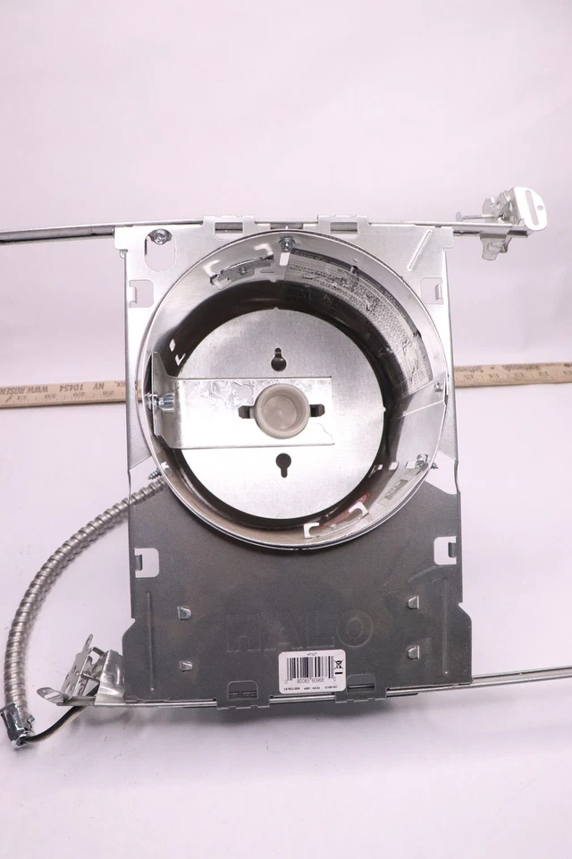 (6-PK) H7 6 pulgadas Carcasa empotrada de aluminio de nueva construcción con clasificación IC para techo Foto 2 de 3