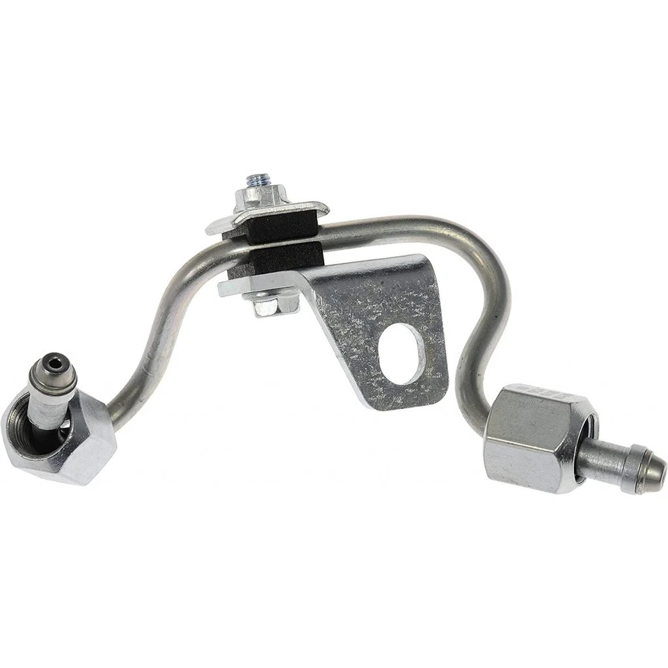 Línea de inyector de combustible para Freightliner FC70 2003 2004 | Entrada de montaje hembra plateada Foto 2 de 4