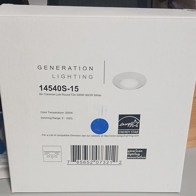 Sea Gull 14540S-15 Traverse Lyte LED Downlight