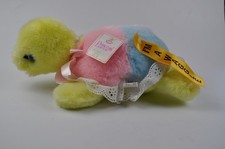 Vintage Pastel Plush Turtle Princess Soft Eden Toy Wind Up Musical New with tags