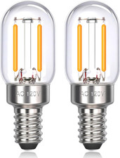 SCNNC E12 Bulb Salt Lamp Bulbs 15W 120V Small Light Bulb Night Light Bulbs E12 C