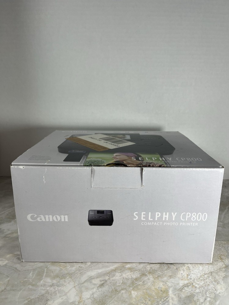 Photo Printer Canon SELPHY CP800 Bundle Box Paper Disc Tested Working