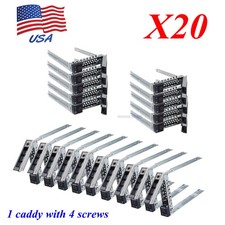 DXD9H 2.5" SAS SATA Hot Swap HDD Tray Caddy for Dell PowerEdge R760 Gen16 20 Bay