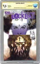 Locke and Key Alpha #2E Sienkiewicz CBCS 9.6 Witnessed Sig 2013