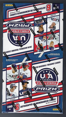2026 Prizm USA Stars & Stripes Baseball Hobby Box