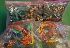 Toys Dinosaurs, Zoo, Ocean, Army, Scenery, Mini Action Figures Lot Of Over 300