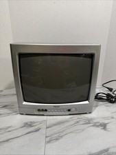 Haier HTR13 13" CRT TV Retro Gaming A/V Component For Parts