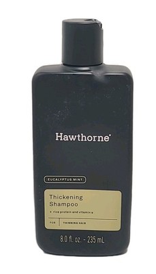 Hawthorne    THICKENING SHAMPOO + Biotin & Rice Protein EUCALYPTUS MINT 8 fl oz.