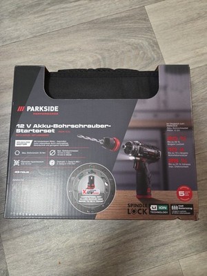 Akku Bohrschrauber  PARKSIDE PERFORMANCE 12v  E4 mit 2 x Akku und Ladegerät