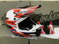 Troy Lee Designs SE5 Motocross MX Helmet Inferno Red Small (55–56 cm) Brand New