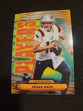 2025 Topps Chrome Power Players Drake Maye PP-10 - New England Patriots