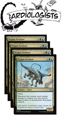 Trygon Predator x4 | Magic the Gathering | Foundations | Uncommon | NM