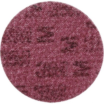 3M Schleifvlies ø 125mm Klett - Vliesscheibe mit Kletthaftung, P180-220 rot