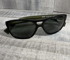 VTG DKNY Unisex Sunglasses Black Green 7812s 002