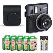 Fujifilm Instax Mini 41 Camera Black w/ Case 100 Mini Film