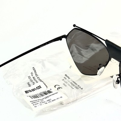 ALEXANDER MCQUEEN AM0317S Black Leather Floating Skull Metal